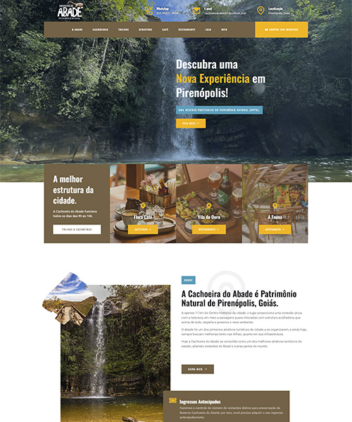 site portfolio cachoeira paraiso